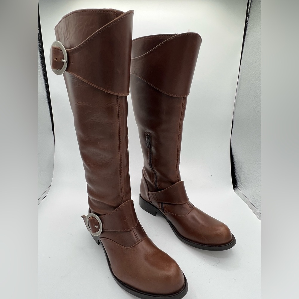 John Fluevog Equestrian Boots Gorgeous size 6 Heidi